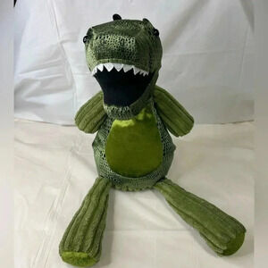 Scentsy Buddy Tex the T-Rex Plush Green Dinosaur No Scent Pak Stuffed